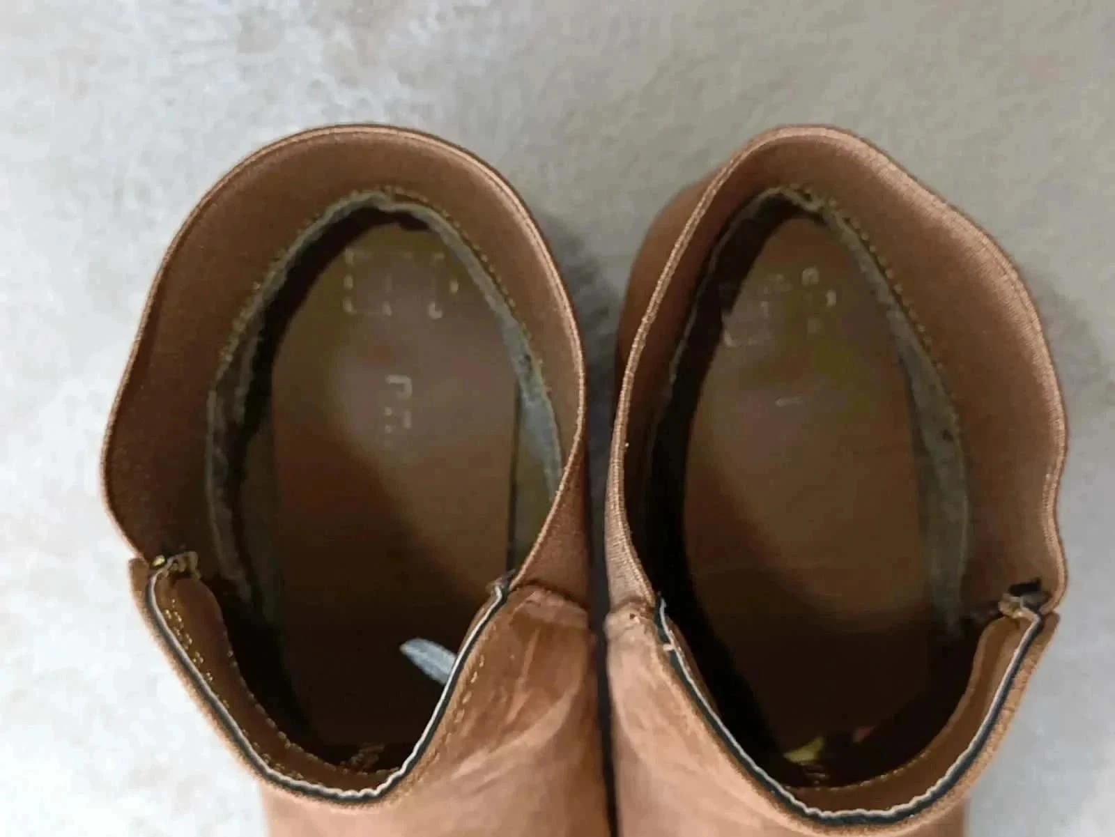 Botins castanhos com salto quadrado 39 – photo 6